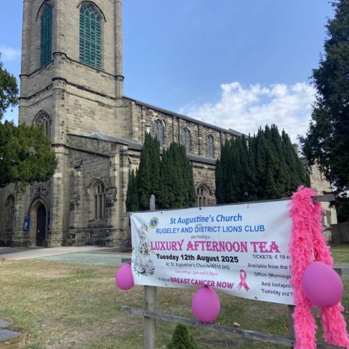Breast Cancer Now Cream Tea.