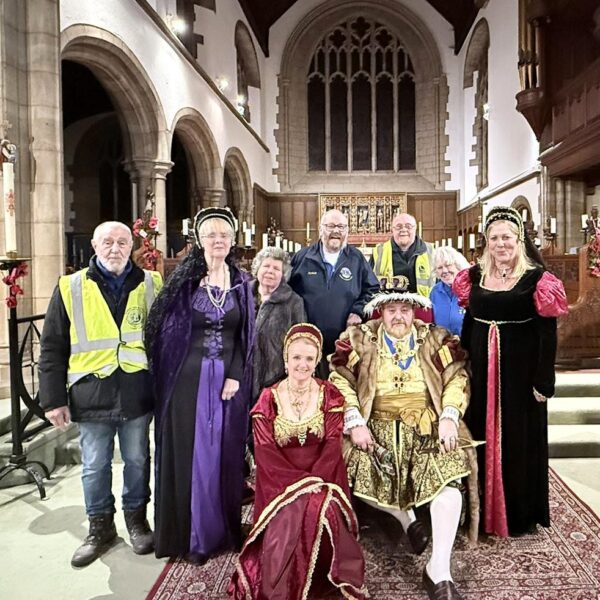 AN AUDIENCE WITH HENRY VIII AT ST. AUGUSTINE’S CHURCH.