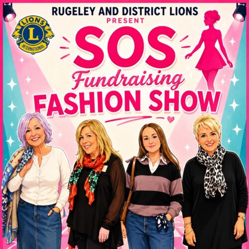 Rugeley & District Lions Club Host Successful Charity Fashion Show