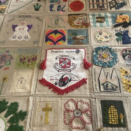 Common Threads Table Runner at Lichfield Church
