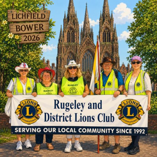 Lions Clubs Join Historic Lichfield Bower Parade
