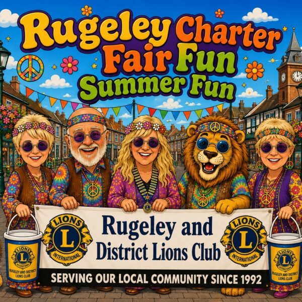 Rugeley Lions Enjoy a Fantastic Day at Rugeley Charter Fair 2026 Rugeley Lions Enjoy a Fantastic Day at Rugeley Charter Fair 2026