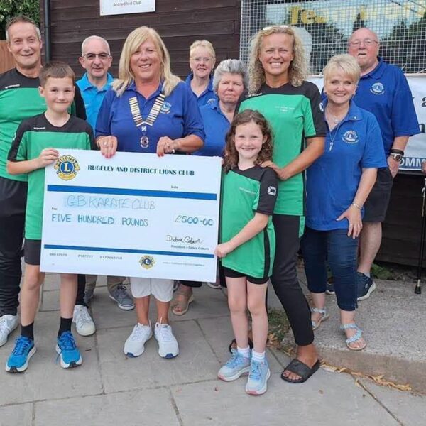 CHEQUE DONATION PRESENTATIONS